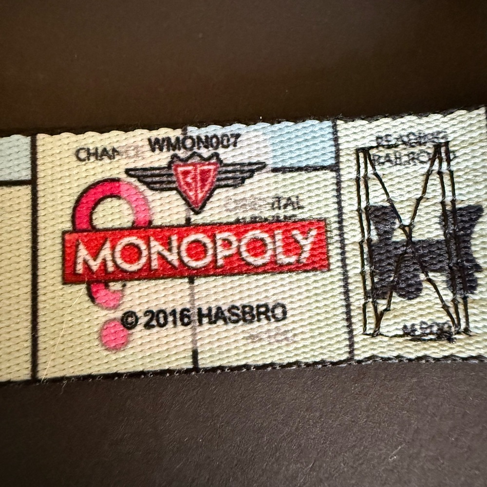 Buckle-Down Monopoly Dog Collar and leash set